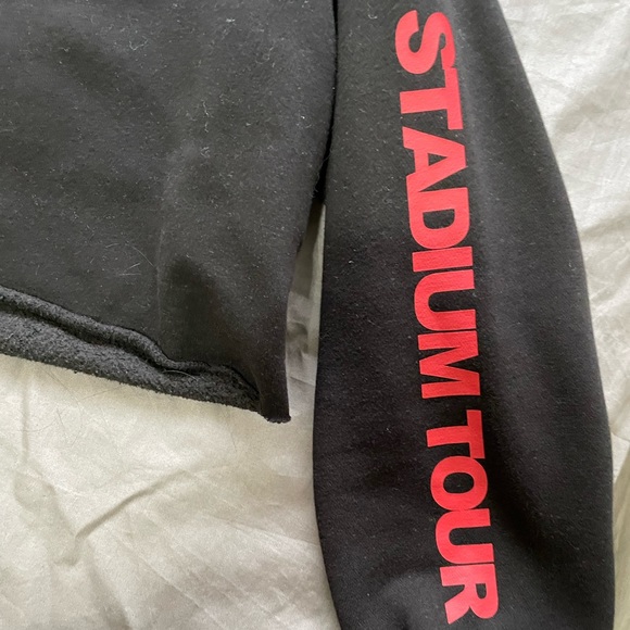 H&M Justin Bieber Stadium Tour Cropped Hoodie - Picture 3 of 4